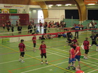 26.4.08 Liikuntahallin 6:lla kentällä riittää sähköistä "powerin" tunnelmaa