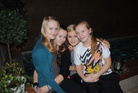 Sofa, Anna, Nasse & Pepe at the pool