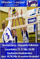 Kaikki paikalle näkemään huippuottelu!