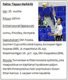 Fakta; Teppo Heikkilä