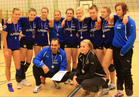 Kuvassa hopeamitalistit:

   vas Jenna Ulvila,Neea Huhtala,Jenni Rintala,Jenni Vehniä,Anni Kuokka,Hertta Kuusisto,Ella-Noora Taipale,Salla Hautamäki ja Henna Kangas      

edessä valmentajat Pekka Ulvila ja Piia Kangas